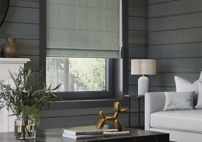 Harris, Green Spring - Roman Blind - Image 5
